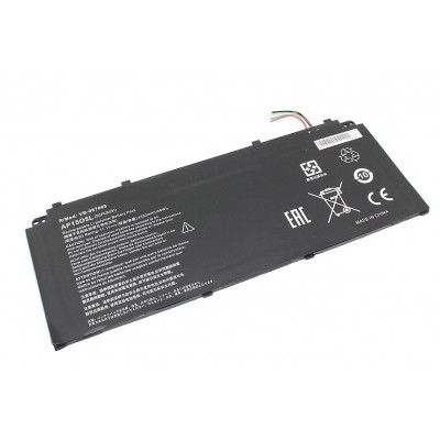 Аккумулятор для ноутбука Acer AP1505L Chromebook R13 CB5-312T 11.1V Black 4350mAh Аналог