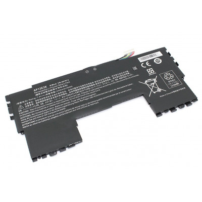 Аккумулятор для ноутбука Acer AP12E3K Aspire S7-191 Ultrabook 7.4V Black 4400mAh Аналог
