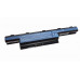 Усиленная аккумуляторная батарея для ноутбука Acer AS10D71 Aspire 5741 11.1V Black 7800mAh Аналог