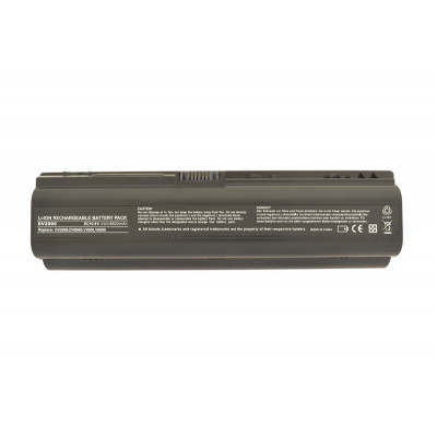 Посилена батарея для ноутбука HP Compaq EV089AA Pavilion DV6000 11.1V Black 8800mAh Аналог