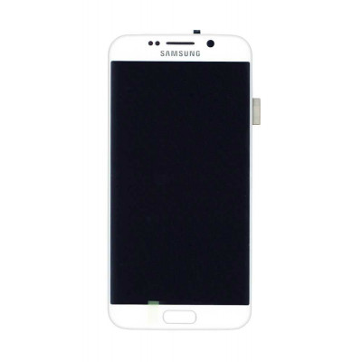 Матрица с тачскрином (модуль) Samsung Galaxy S6 Edge SM-G925F белый с рамкой