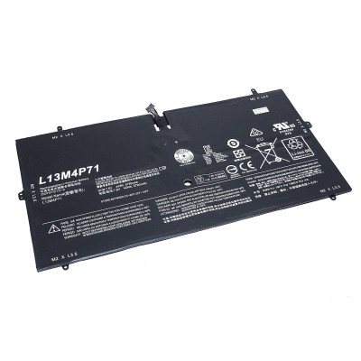 Аккумулятор для ноутбука Lenovo L13M4P71 Yoga 3 Pro 1370 7.6V Black 5790mAh Аналог