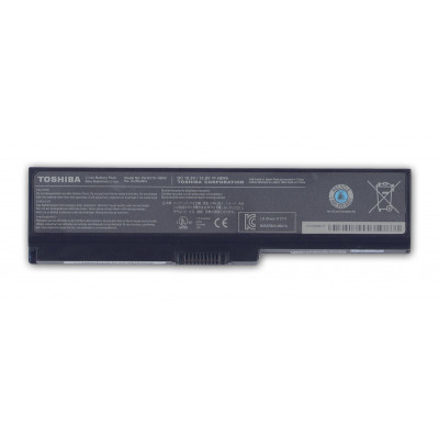 Акумулятор для ноутбука Toshiba PA3817U-1BRL C650, C650D, C660 10.8V Black 4200mAh Оригинал
