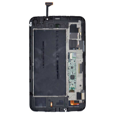 Матрица с тачскрином (модуль) Samsung Galaxy Tab 3 7.0 SM-T211 белый с рамкой