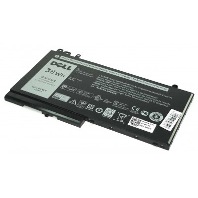 Акумулятор для ноутбука Dell RYXXH 11.1V Black 38Wh Оригинал 