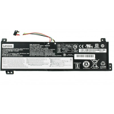 Батарея для ноутбука Lenovo IdeaPad V330-14 L17L2PB3, 3948mAh (30Wh), 4cell, 7.6V, Li-ion, черная, ОРИГ