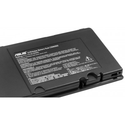 Батарея для ноутбука Asus PU401 C31N1303, 3900mAh (44Wh), 3cell, 11.1V, Li-Pol, черная,