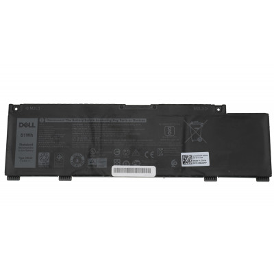 Батарея для ноутбука Dell G3-3590 266J9, 4255mAh (51Wh), 3cell, 11.4V, Li-ion, черная