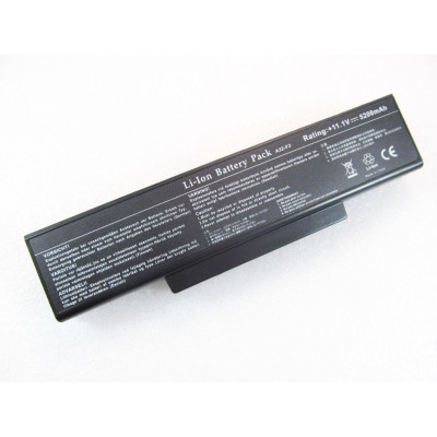 Батарея для ноутбука Asus A32-F3, 5200mAh, 6cell, 11.1V, Li-ion, черная,