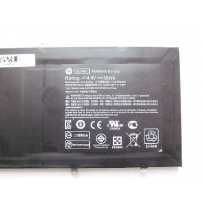 Батарея для ноутбука HP Envy 14-3000 SL04XL, 58Wh (3900mAh), 8cell, 14.8V, Li-ion, черная,