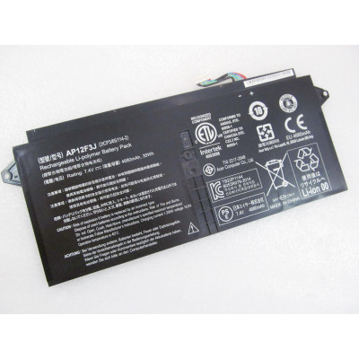 Батарея для ноутбука Acer AP12F3J Aspire S7-391, 4680mAh (35Wh), 4cell, 7.4V, Li-Po, черная,