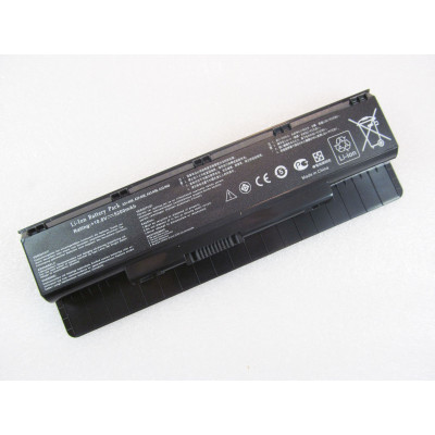 Батарея для ноутбука Asus A32-N56, 5200mAh, 6cell, 10.8V, Li-ion, черная,