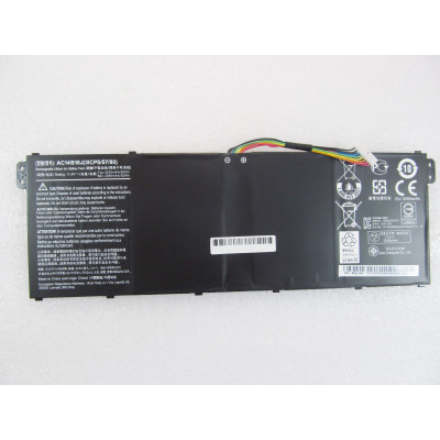 Батарея для ноутбука Acer AC14B18J, 3220mAh (36Wh), 3cell, 11.4V, Li-ion, черная,