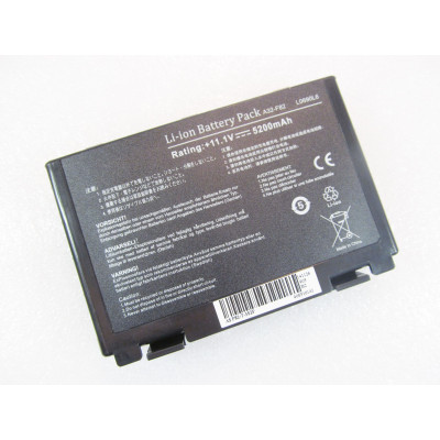 Батарея для ноутбука Asus A32-F82, 5200mAh, 6cell, 11.1V, Li-ion, черная,