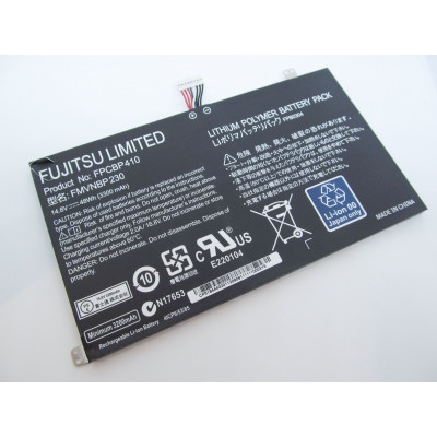 Батарея для ноутбука Fujitsu LifeBook UH574 FPCBP410, 3300mAh (48Wh), 4cell, 14.8V, Li-ion, черная,