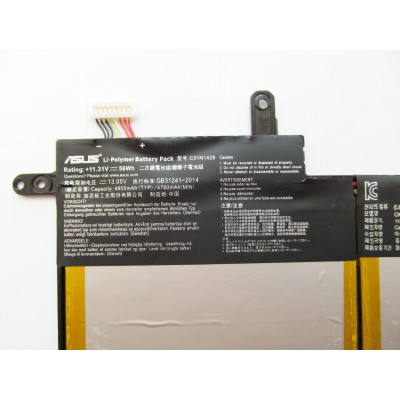 Батарея для ноутбука Asus UX305LA C31N1428, 4955mAh (56Wh), 6cell, 11.31V, Li-Pol, черная,