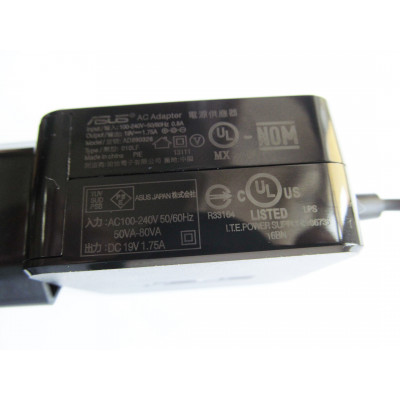 Блок питания Asus 33W Eeebook: мощность 19V, 1.75A, разъем USB-special, сетевой - в магазине allbattery.ua!