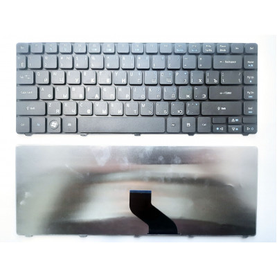 Клавиатура для ноутбуков Acer Aspire 3410T, 3810, 4410T, 4535, 4810, eMachines D640 черная матовая UA/RU/US
