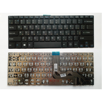 Клавиатура Sony Vaio Z Canvas: черная, без рамки, UA/RU/US - купить в магазине allbattery.ua