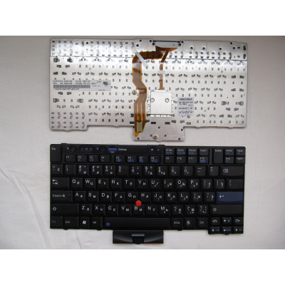 Клавиатура для ноутбуков Lenovo ThinkPad T410, T420, T510, T520, W510 Series черная с трекпоинтом