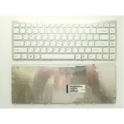 Клавиатура Sony Vaio VGN-FW series белая RU/US – оригинальное качество для вашего ноутбука на allbattery.ua