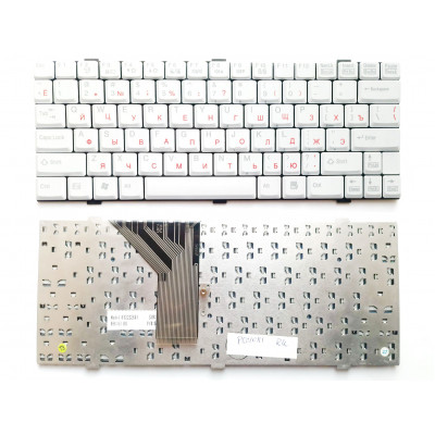 Клавиатура Fujitsu LifeBook P5000, P5010, P5020 Series: серая RU/US - идеальная запчасть для вашего ноутбука