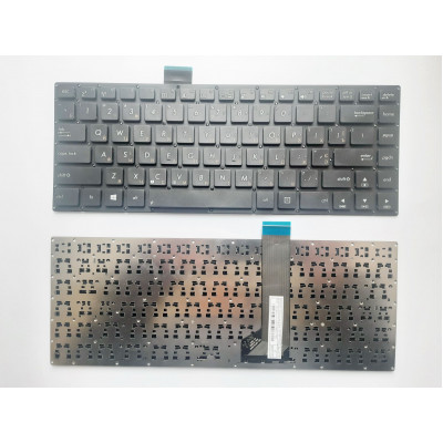 Классическая безрамочная клавиатура для ноутбуков Asus S400, S451, X402: выбор всех языков - UA/RU/US