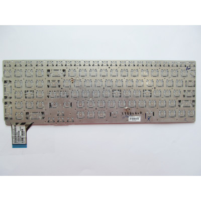 Клавиатура Sony Vaio VPC-SE Series: серебристая без рамки, подсветка RU/US - купить на allbattery.ua
