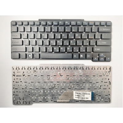 Клавиатура Sony Vaio VGN-SR series черная без рамки RU/US - вариант для ноутбуков на allbattery.ua