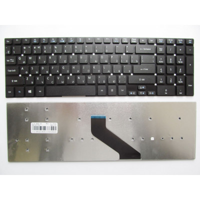 Клавиатура для ноутбуков Acer Aspire 5755G, E1-522, E1-572, V3-551, 5830 Series черная без рамки