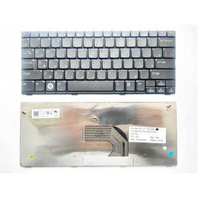 Клавиатура Dell Mini 10, 1012, 1018 Series черная RU/US - идеальное решение для вашего ноутбука!