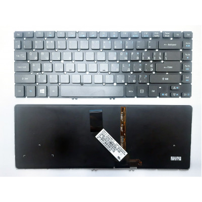 Клавиатура Acer Aspire V5-431 с подсветкой и безрамочным дизайном - выбор для всех!