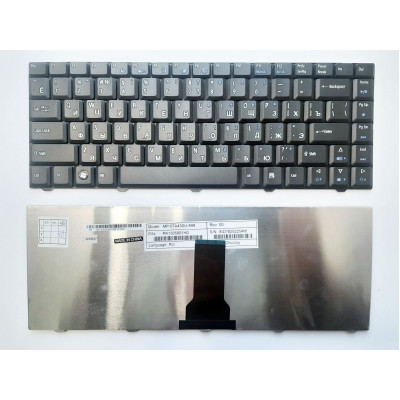 Клавиатура для ноутбуков Acer eMachines D520, D530, D720, E520, E720 Series черная матовая RU/US