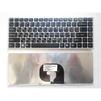 Клавиатура Sony Vaio VPC-Y: элегантная черная с серебристой рамкой - в allbattery.ua