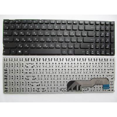 Клавиатура Asus X541 Series черная без рамки - выбор для украинского, российского и американского рынка