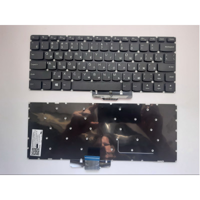 Клавиатура Lenovo IdeaPad 310S-14, 510S-14, 710S-14 Series черная без рамки RU/US