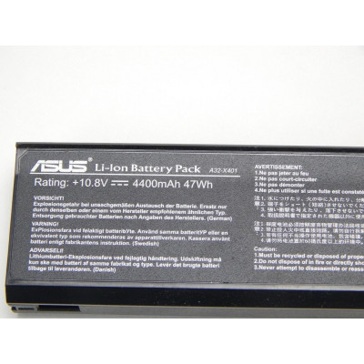 Оригинальная батарея ASUS (A32-X401, A31-X401) (10.8V 4400mAh) Аккумулятор АКБ