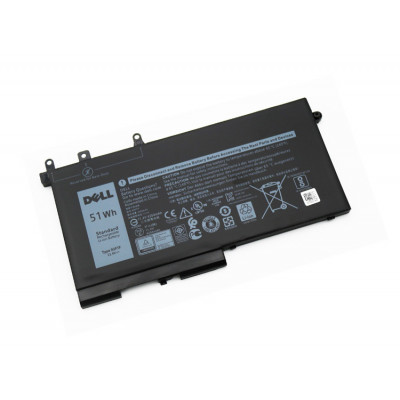 Оригінальна батарея Dell Latitude 14 5480, 5490, 5491 - 93FTF (11.4 V 51Wh) Акумулятор, АКБ для ноутбука 