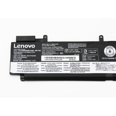 Оригінальна батарея Lenovo ThinkPad T460S (00HW022 11.25 V 24Wh 1920mAh) Акумулятор, АКБ для ноутбука 