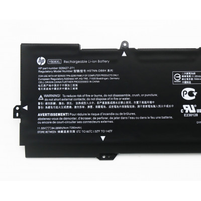Оригінальна батарея для ноутбука HP Spectre X360 15-CH, 15-CH000 (YB06XL 11.55V 84.08Wh 7280mAh) Акумулятор 