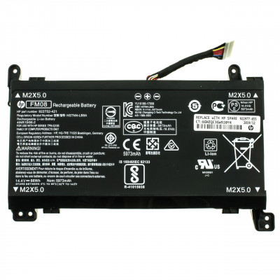 Оригинальная батарея для ноутбука HP OMEN 17-AN000 series - FM08 16pin (14.4V 86Wh 5973mAh) АКБ