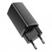 Сетевое зарядное устройство Baseus GaN2 Lite 2 порта, USB + Type-C 65W Черный (CCGAN2L-B01)