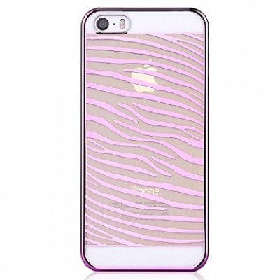 Чехол Vouni для iPhone 5/5S/5SE Glimmer Zebra Pink