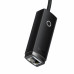 USB Hub Baseus Lite Type-C to RJ45 Ethernet 100Mbps Черный (WKQX000201)