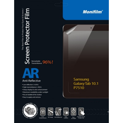 Защитная пленка Monifilm для Samsung Galaxy Tab 10.1 GT-P7510, AR - глянцевая (M-SAM-T007)
