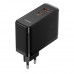 Сетевое зарядное устройство Baseus GaN5 Pro 2 порта, USB + Type-C 100W Черный (CCGP090201)