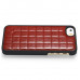 Чехол Xoomz для iPhone 5/5S/5SE PU Grid Brown (back cover) (XIP501Br)