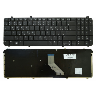 Клавиатура для ноутбука HP Pavilion DV6-1000 DV6T-1000 DV6Z-1000 DV6-1200 DV6-1100 DV6-2000 DV6-2100 черная  (V091446CS1)
