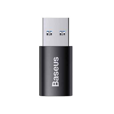 Переходник Baseus Ingenuity Mini OTG USB 3.1 to Type-C Черный (ZJJQ000101)