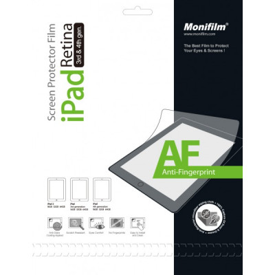Защитная пленка Monifilm для iPad 2, New iPad 3, iPad 4, AF - матовая (M-APL-P303)